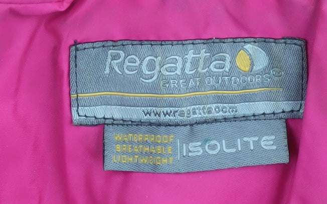 Regatta Women's Pink Rain Coat Jacket 10