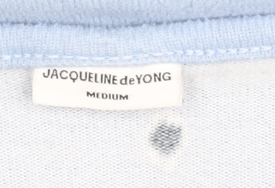 Jacqueline de Yong Women's Blue Polka Dot Jumper, M