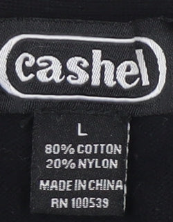 Cashel Women's Black Long Sleeve Cardigan Size L