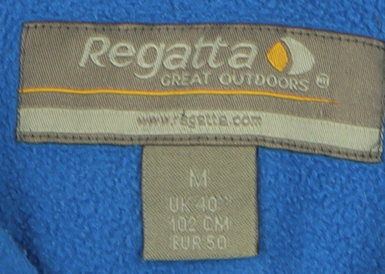Regatta Men's Blue Fleece 1/4 Zip Sweatshirt M