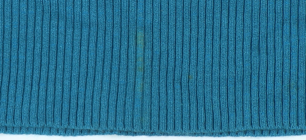 Next Women's Blue Embroidered Pullover Jumper L