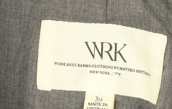 WRK Men's Blue Blazer Size 36 Regular Jacket