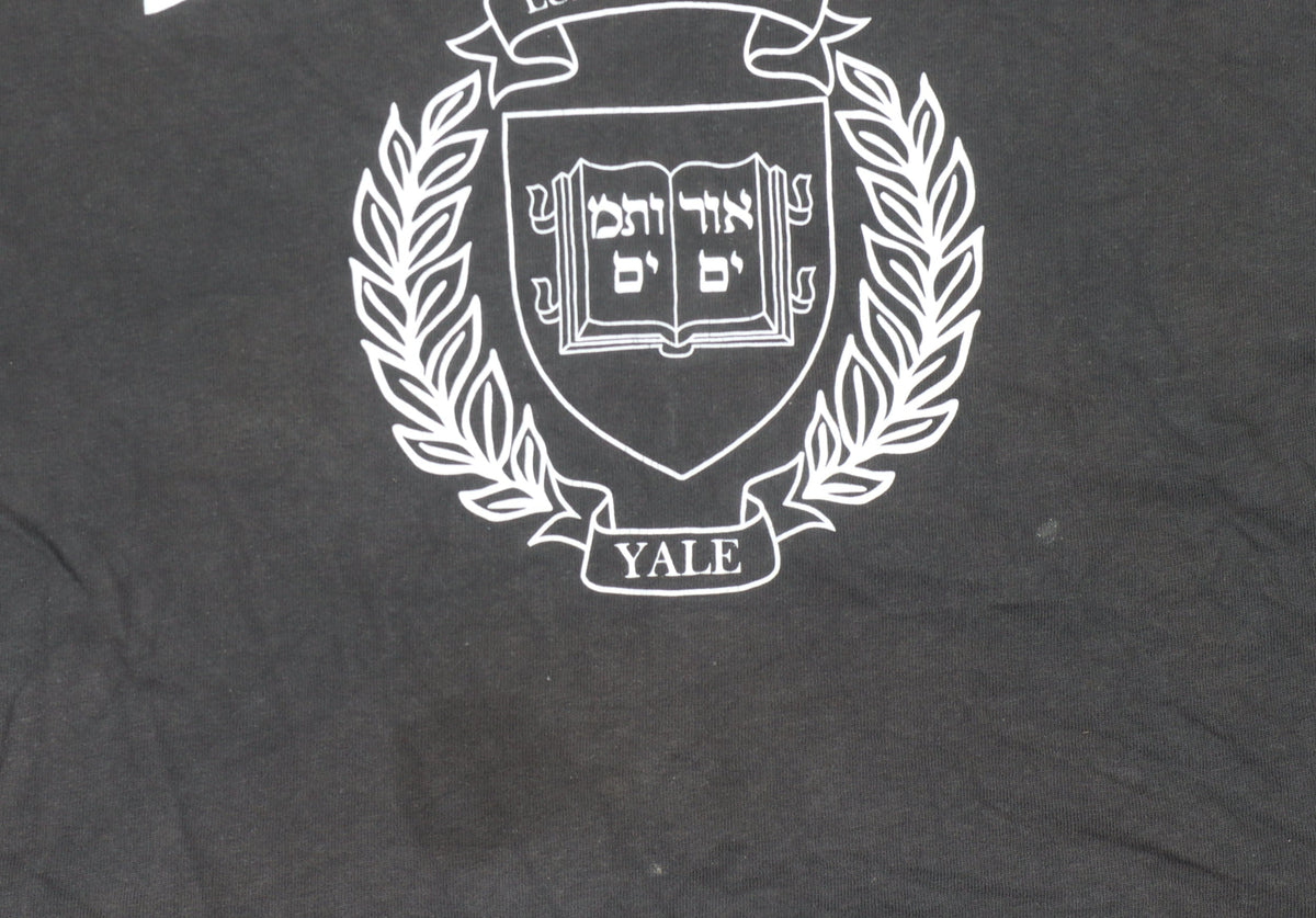 H&M Black Yale T-Shirt Unisex L Casual University