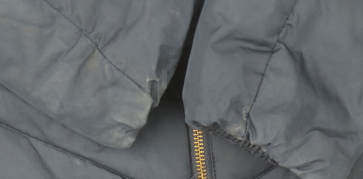 Gap Women's Blue Puffer Jacket Size M