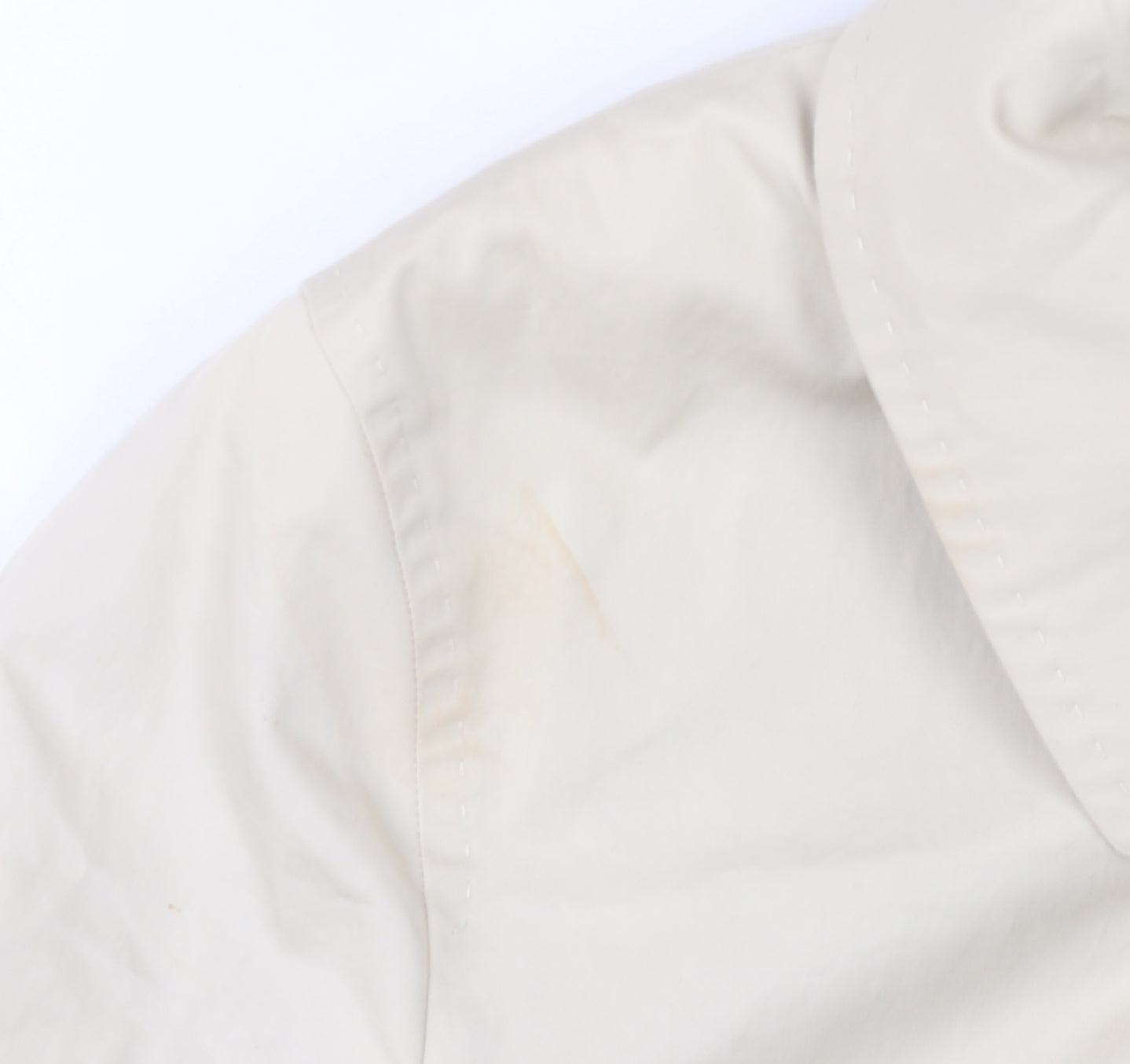 Gil Bret Women's Beige Cotton Overcoat Size 16