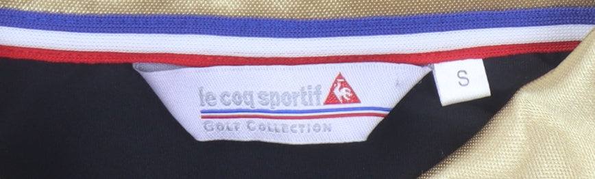Le Coq Sportif Women's Black Polo Shirt S