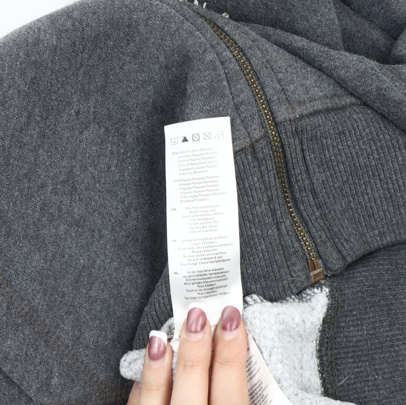 SoulCal & Co Men's Grey XL Hooded Jacket