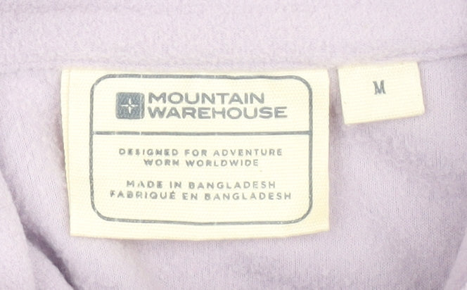 Mountain Warehouse Women's Purple Fleece Sweatshirt M
