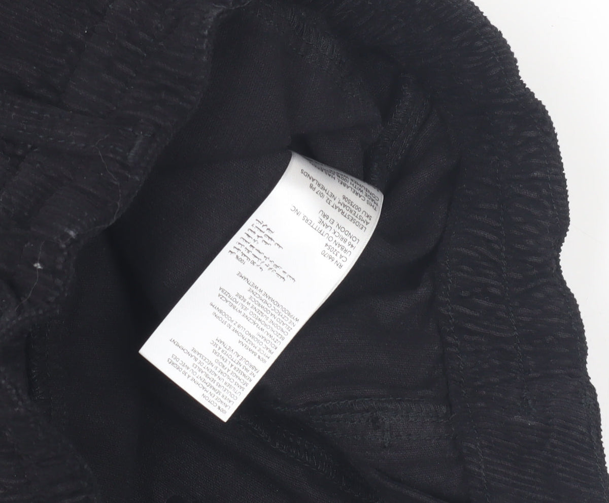 BDG Women's Black Cargo Skirt S Corduroy Casual
