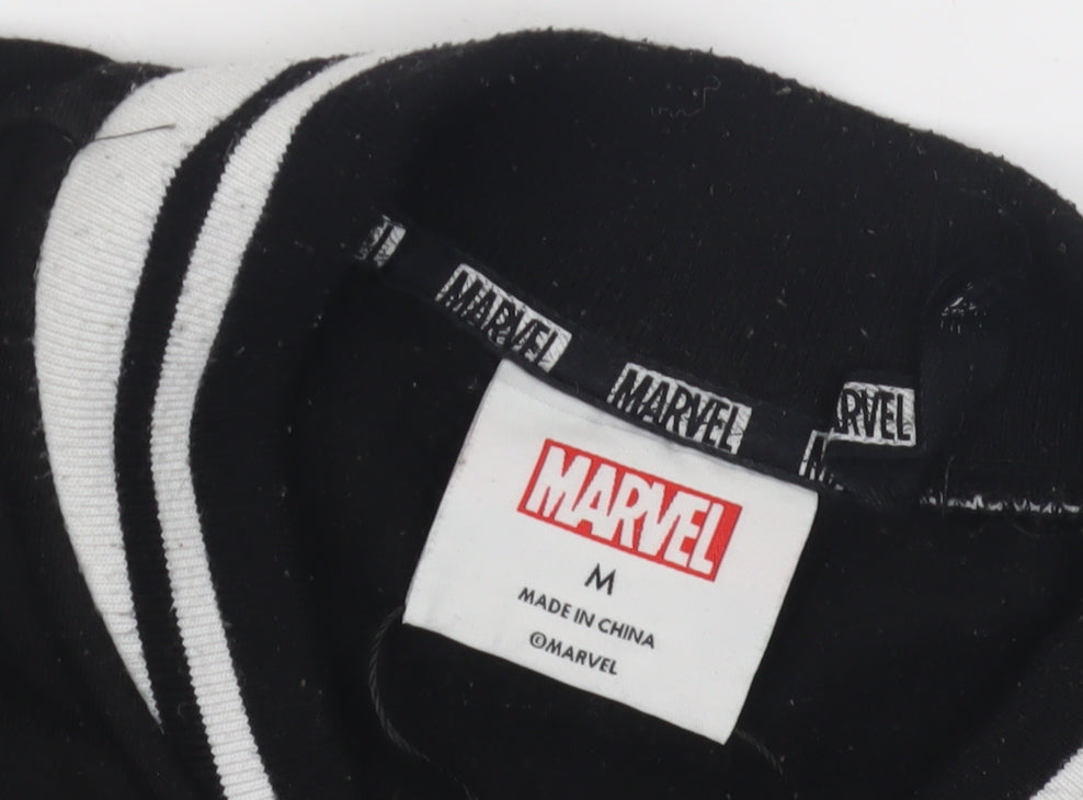 Marvel Unisex Black Panther Varsity Jacket M
