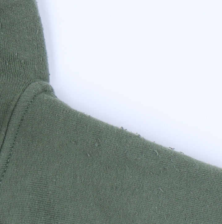 G&G Men's Green Pullover Sweatshirt S Logo