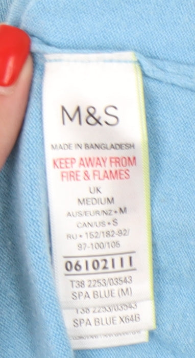 Marks & Spencer Women's Blue Pullover Jumper M