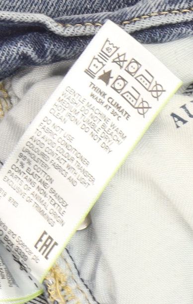 Marks & Spencer Men's Blue Straight Jeans 32/31