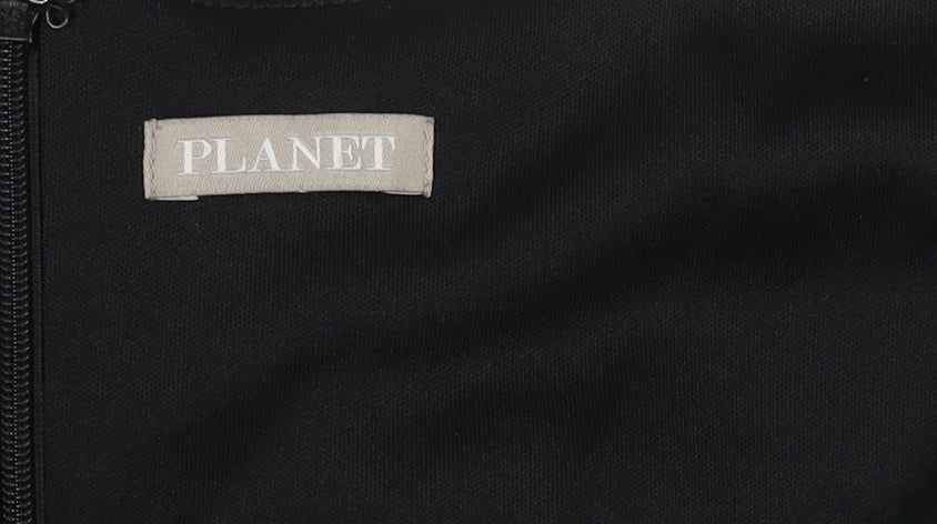Planet Women's Black Strapless Sheath Dress Size 8