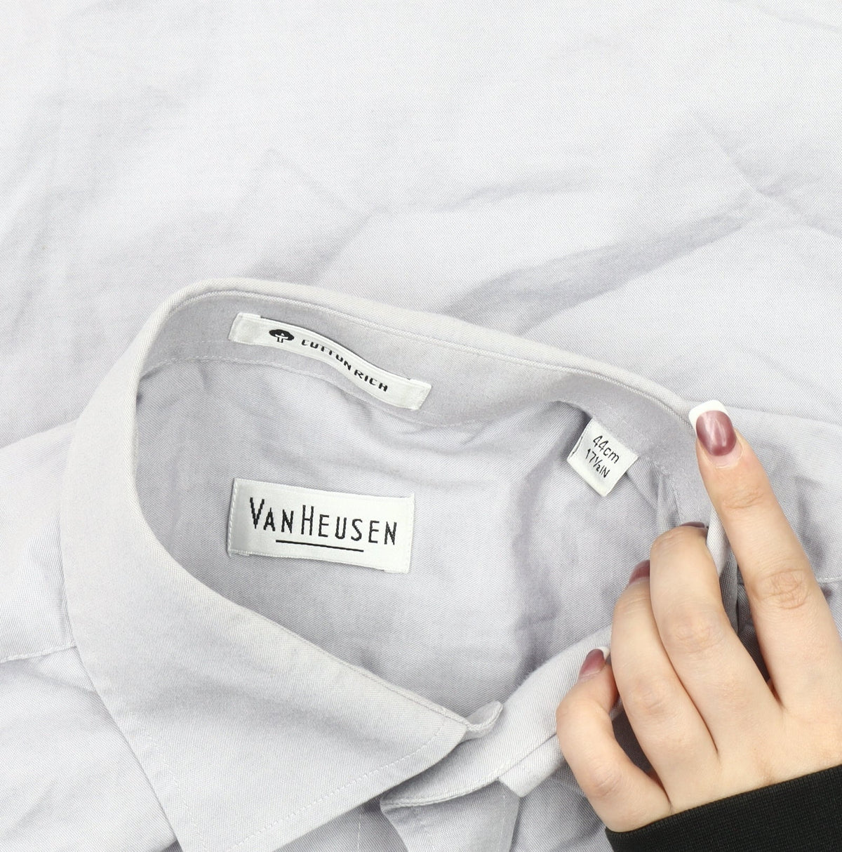 Van Heusen Men's White Short Sleeve Casual Shirt