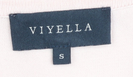 Viyella Women's Pink Pullover Jumper Size S