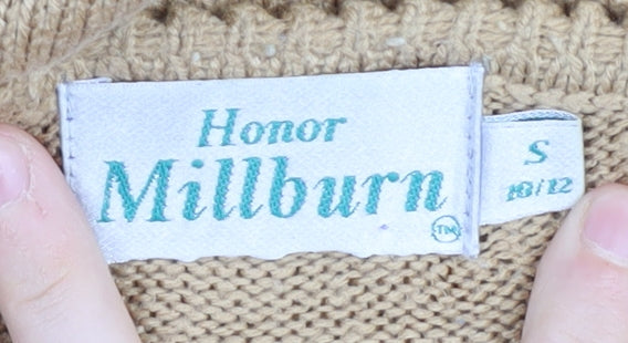 Honor Millburn Women's Beige Small Pullover Jumper