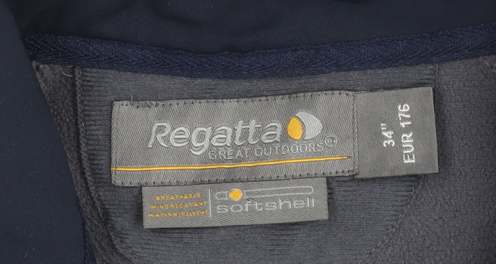 Regatta Men's Blue Softshell Jacket Size 34