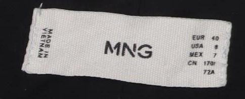 MNG Women's Black Trousers Size 12 Classic