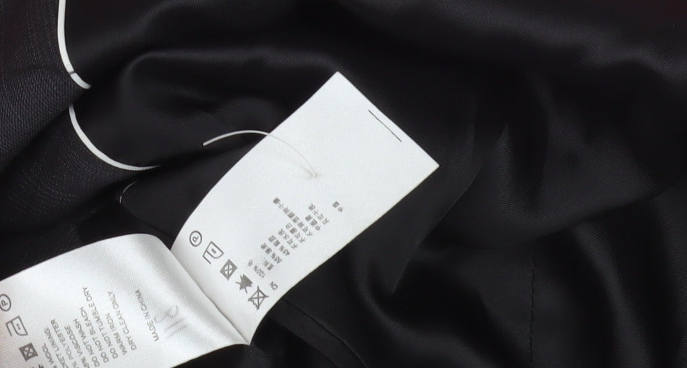 Reiss Men's Black Blazer, Size 42, Single-Breasted