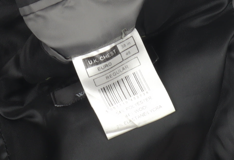Burton Grey Men's Blazer, 38 Regular, Smart Casual