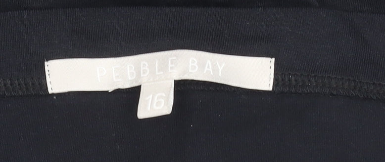 Pebble Bay Women's Black Camisole Tank - Size 16