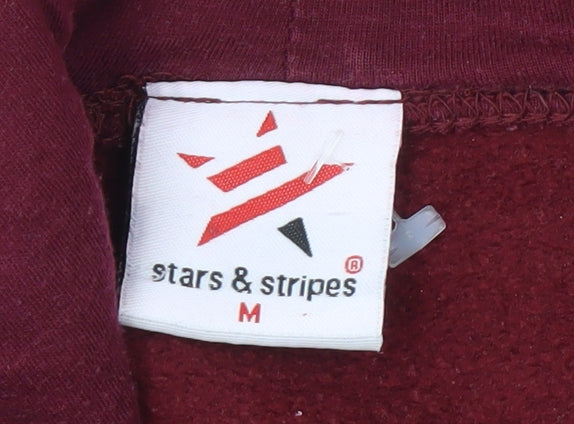 Stars & Stripes Gryffindor Red M Pullover Hoodie Men