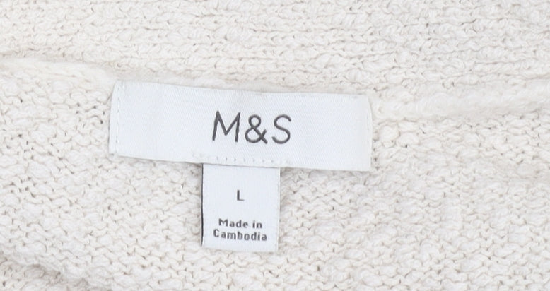 Marks & Spencer Women's Ivory Cardigan L