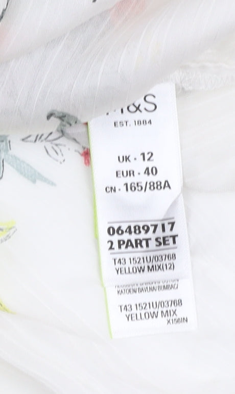 Marks & Spencer Women's Multicoloured Floral Blouse