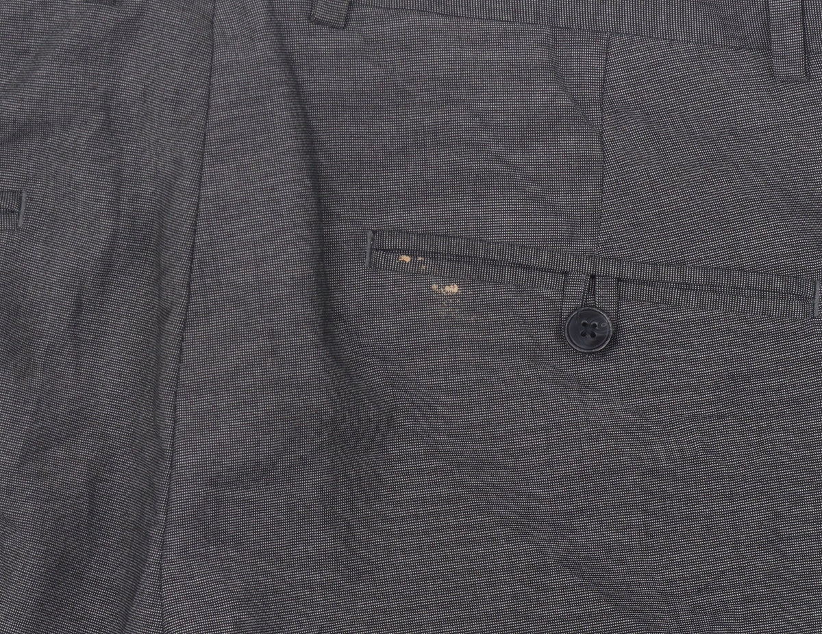 H&M Men's Grey Dress Pants Regular Fit Size 34