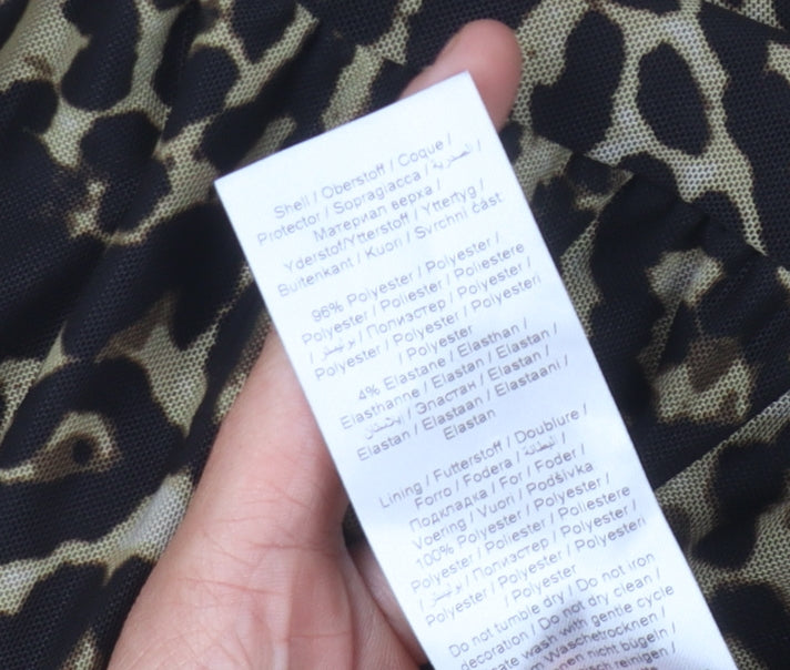 Soaked in Luxury Women's Leopard Shift Dress M