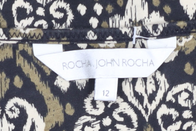 Rocha John Rocha Women's Multicoloured Blouse Size 12