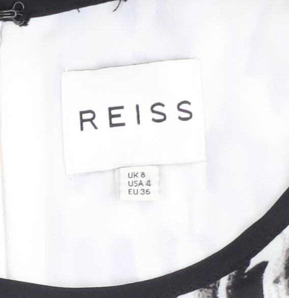 Reiss Women's Multicoloured Long Sleeve Dress