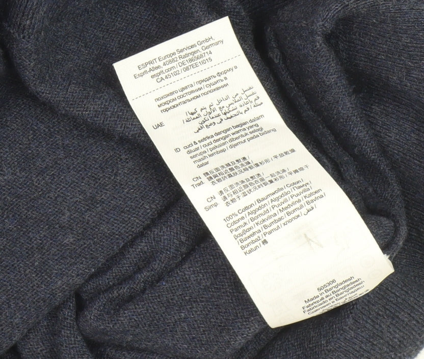 Esprit Women's Blue Knit Pullover Jumper M
