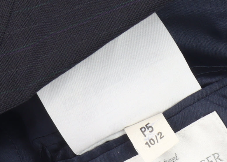 Marks & Spencer Men's Blue Blazer, Size 40, Striped