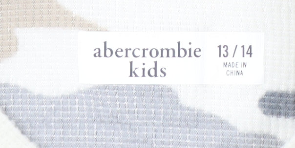Abercrombie & Fitch Kids Boys Camouflage Pullover Sweatshirt, 14 Years