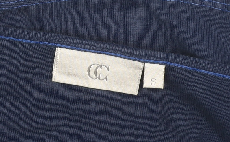 Country Casuals Women's Blue V-Neck 3/4 Sleeve T-Shirt S Casual