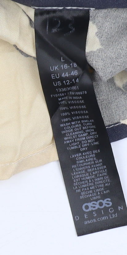 ASOS Women's Multicoloured Camisole Top L