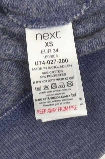 Next Women's Blue XS Pullover Sweatshirt