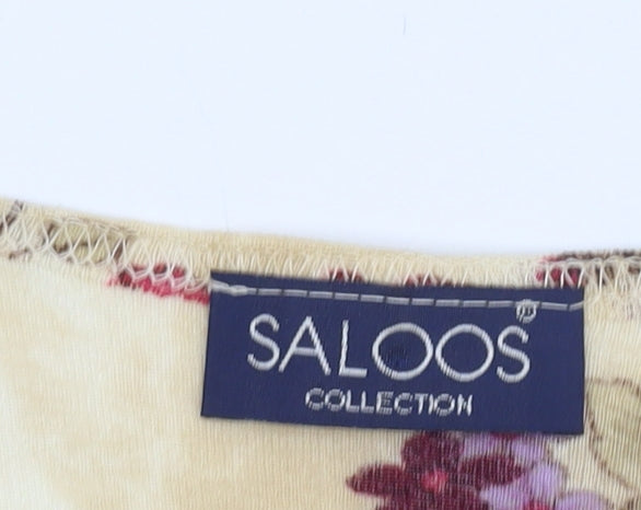Saloos Women's Multicoloured Floral Tunic Blouse
