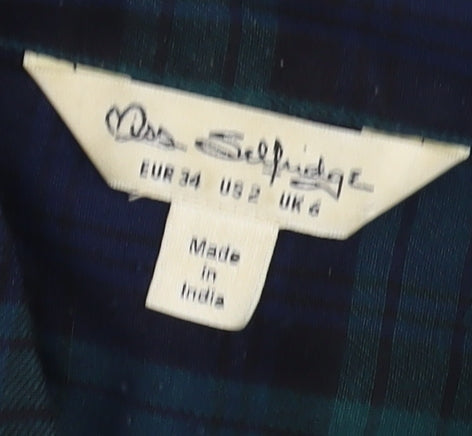 Miss Selfridge Women's Multicoloured Button-Up Shirt