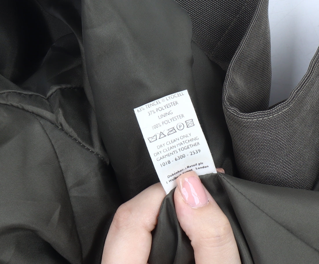 Anne Brooks Women's Brown Blazer, Size 12