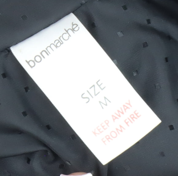 Bonmarché Women's Black Coat Size M Classic Style