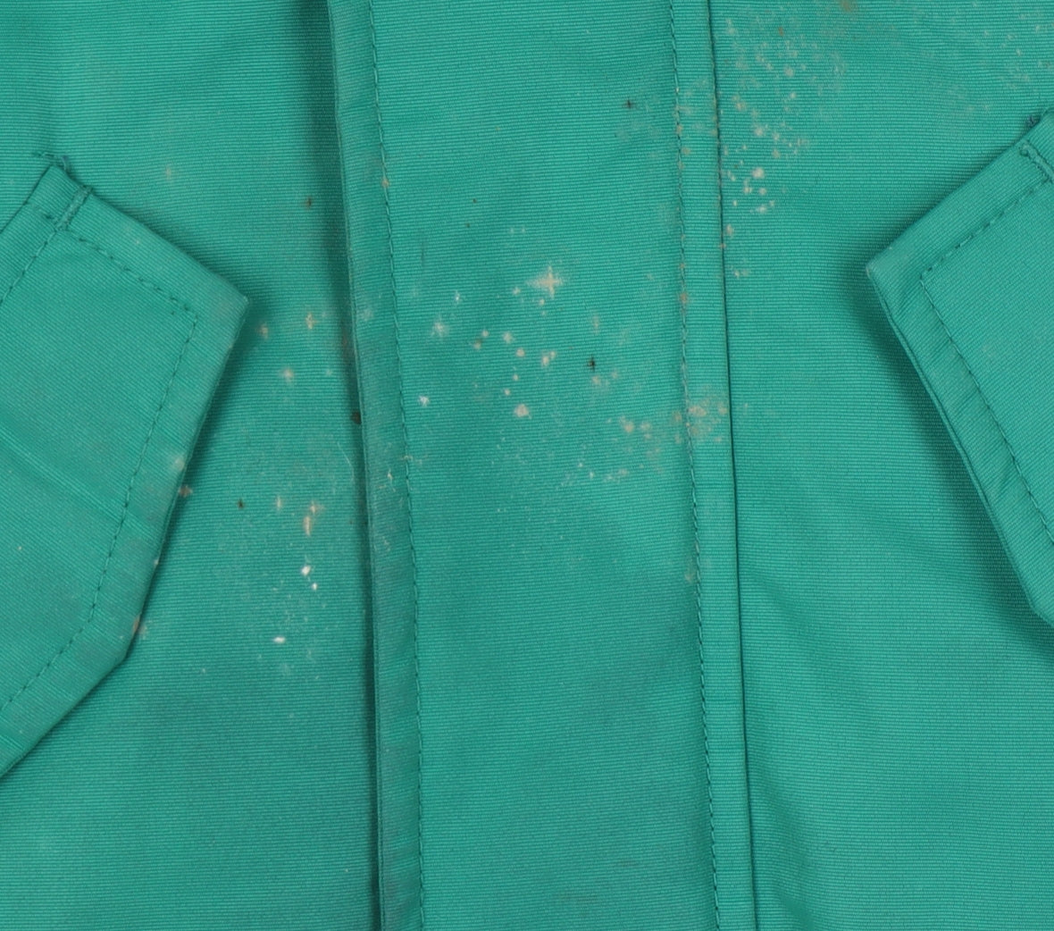 Additional view of Boden girls’ green parka, hooded coat, 2-3 years, winter warmth