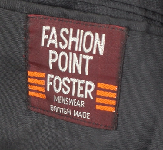 Fashion Point Foster Men's Black Size 40 Jacket Blazer