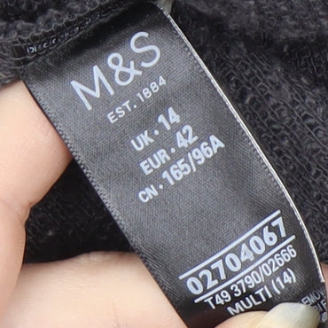 Marks & Spencer Women’s Multicolour Coatigan Size 14