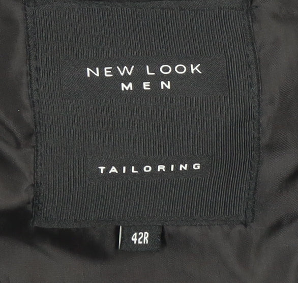 New Look Men's Blue Blazer Jacket Size 42 Regular Fit