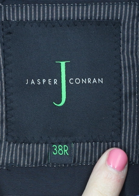 Jasper Conran Men's Black Blazer Size 38 Regular