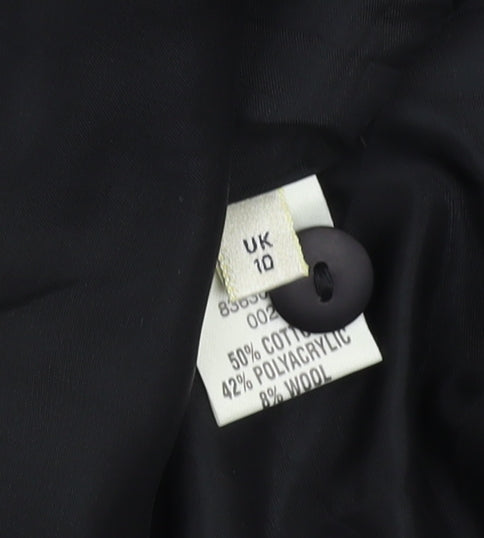 Viyella Women's Black Petite Skirt UK 10
