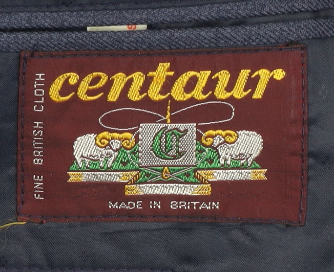Centaur Men's Blue Blazer Jacket Size 38R Classic Style